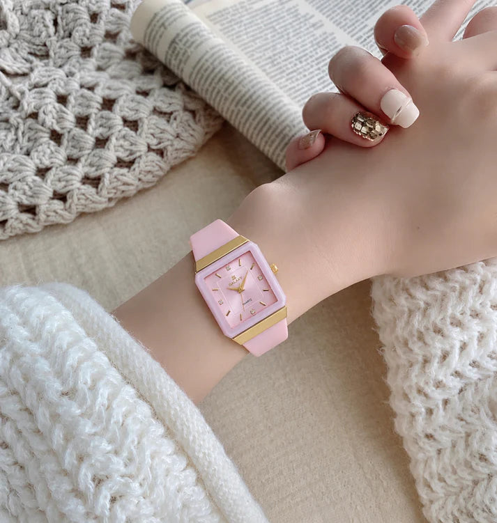 Luxury Gold-Tone Ladies Watch