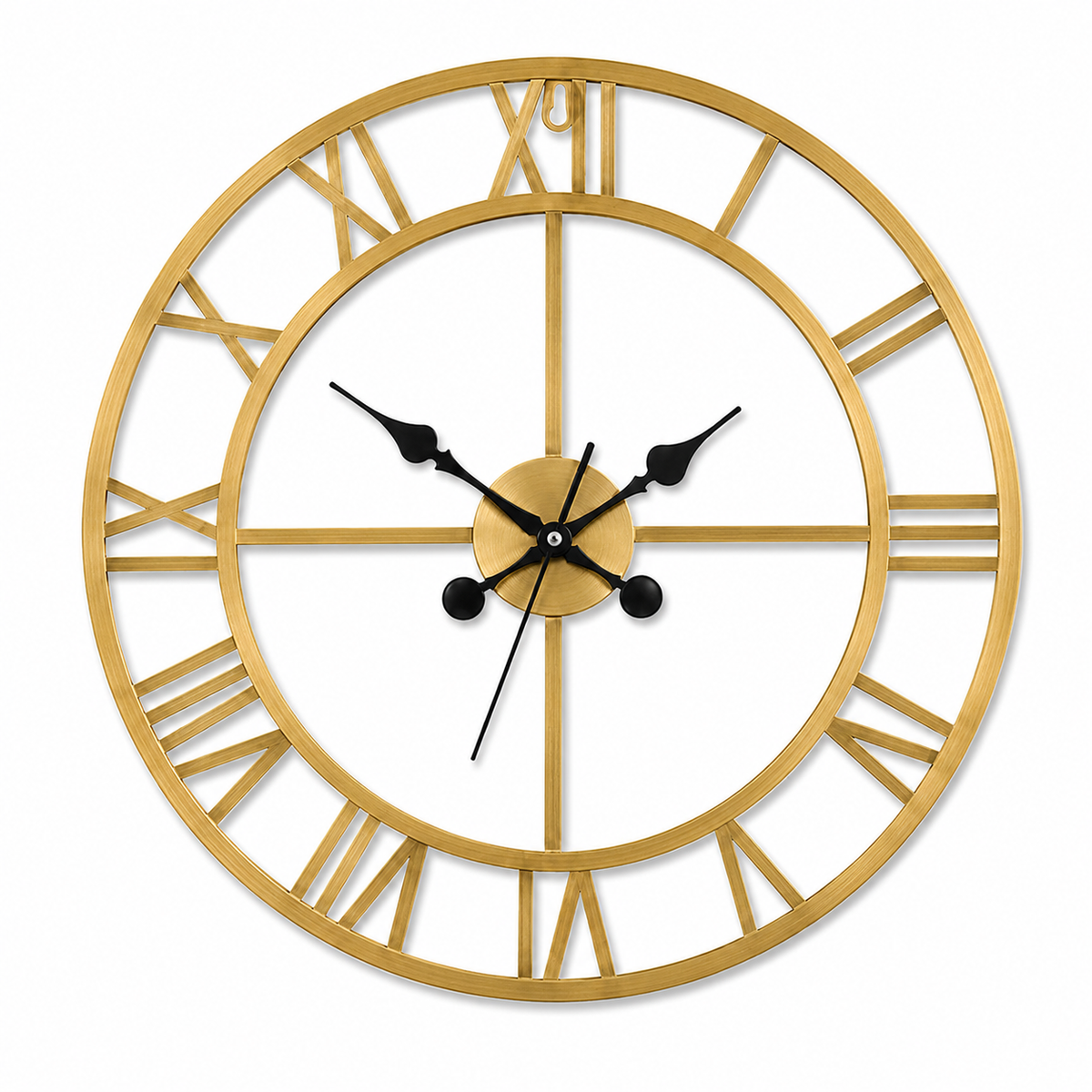 Roman Style Metal Wall Clock – Modern Minimalist Home Décor in 15 & 18 inches!