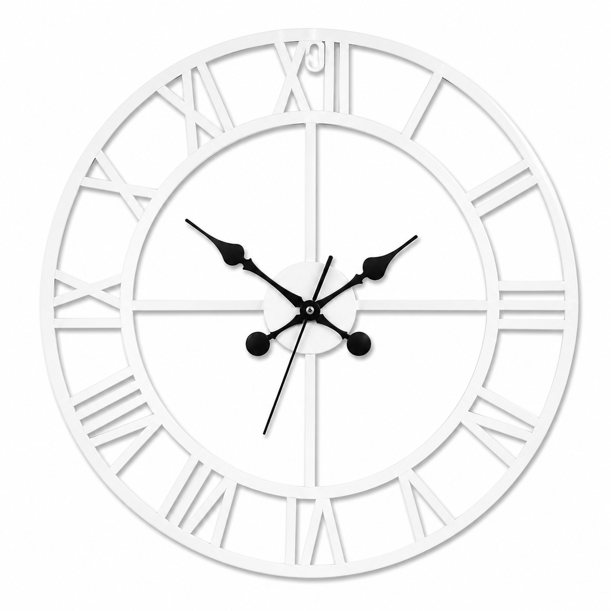 Roman Style Metal Wall Clock – Modern Minimalist Home Décor in 15 & 18 inches!
